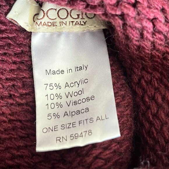 Cocogio Knit Poncho - Picture 4 of 4